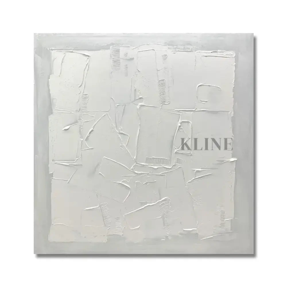 Square White Patches - Hand Painting Black Friday Sale