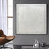 Square White Patches - Hand Painting
