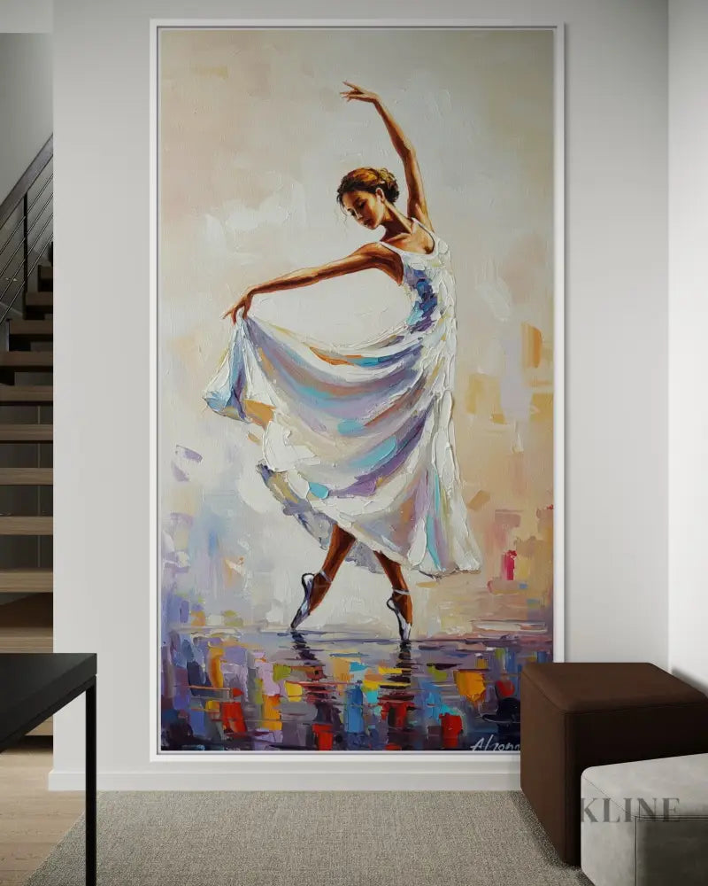 Steps Between Shadows - Hand Painting 