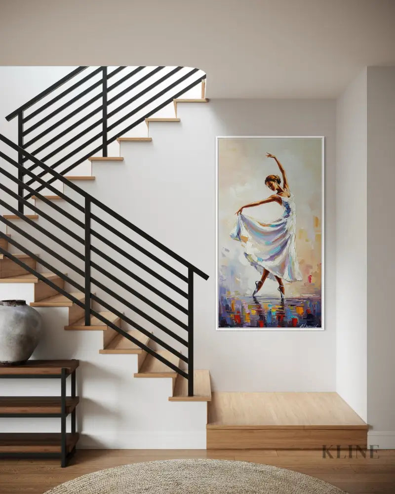 Steps Between Shadows - Hand Painting 