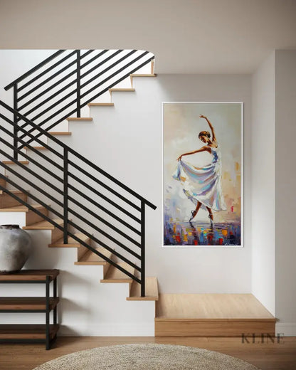Steps Between Shadows - Hand Painting