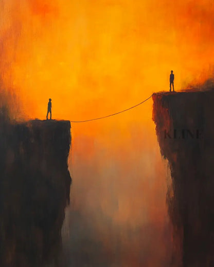 Still Connected - Hand Painting