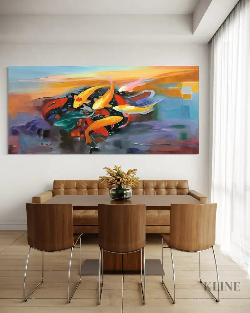 Still Waters Moving Dreams - Hand Painting 