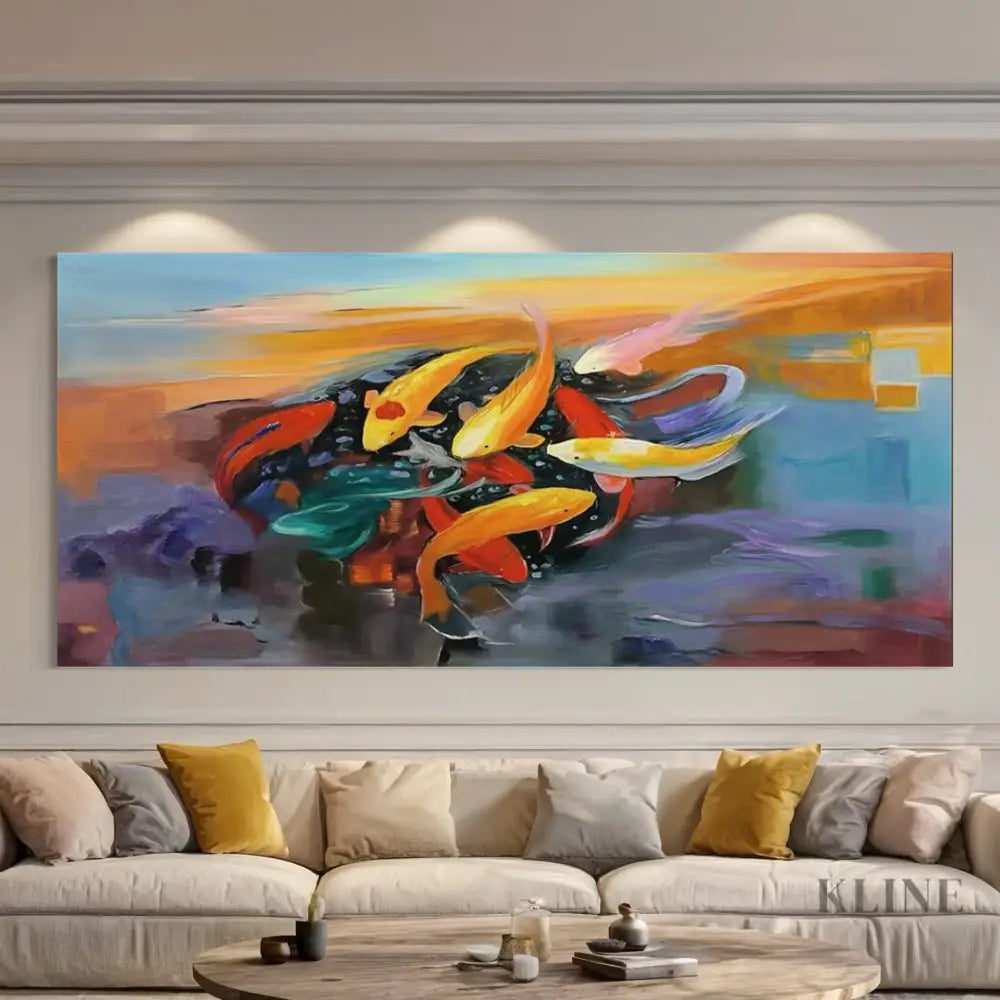 Still Waters Moving Dreams - Hand Painting