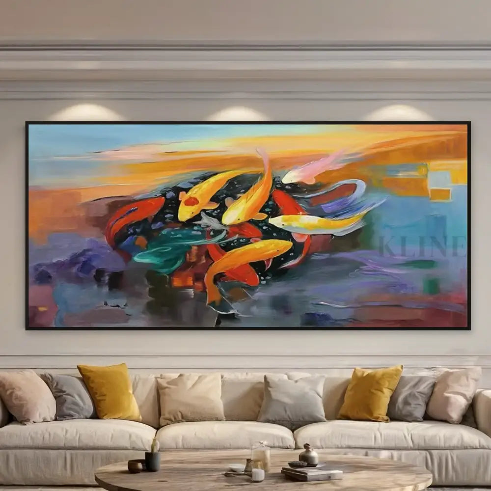 Still Waters, Moving Dreams - Hand Painting