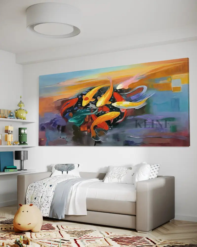 Still Waters Moving Dreams - Hand Painting