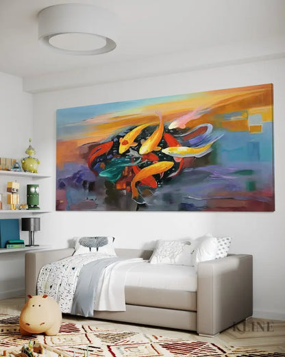 Still Waters Moving Dreams - Hand Painting