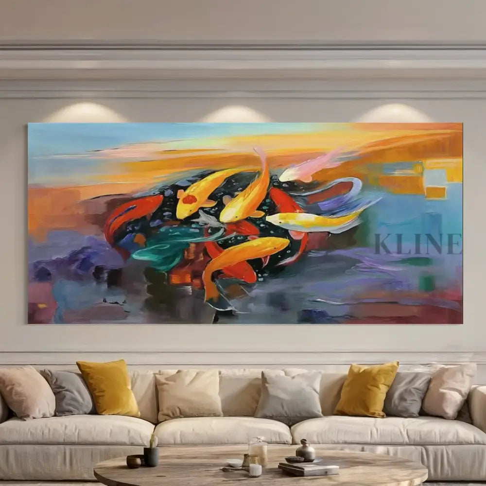 Still Waters Moving Dreams - Hand Painting