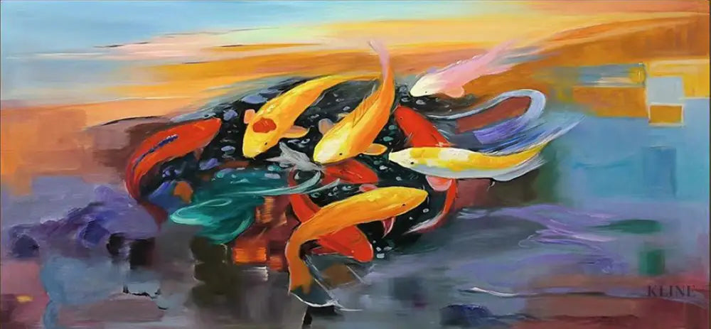 Still Waters Moving Dreams - Hand Painting