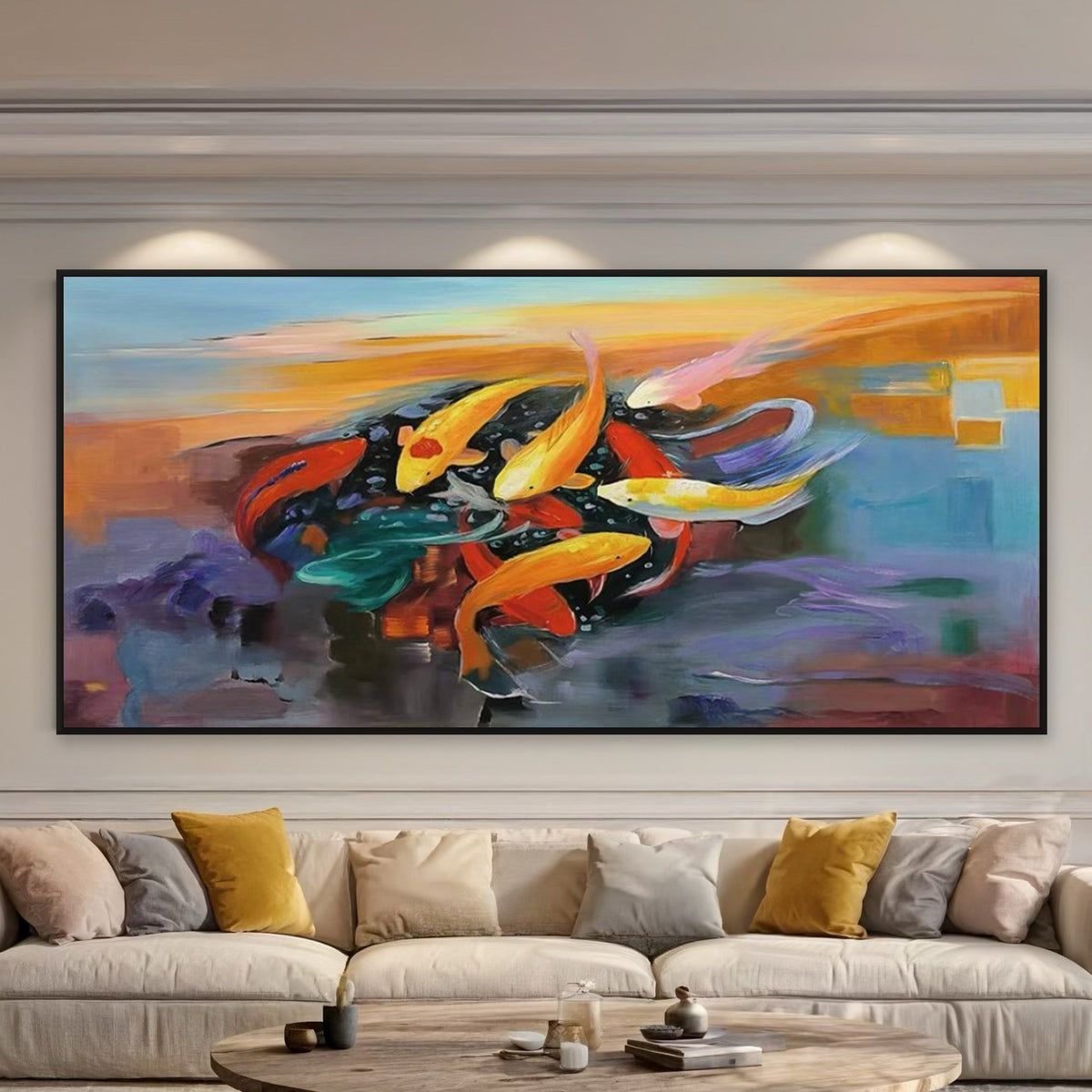 Still Waters, Moving Dreams - Hand Painting