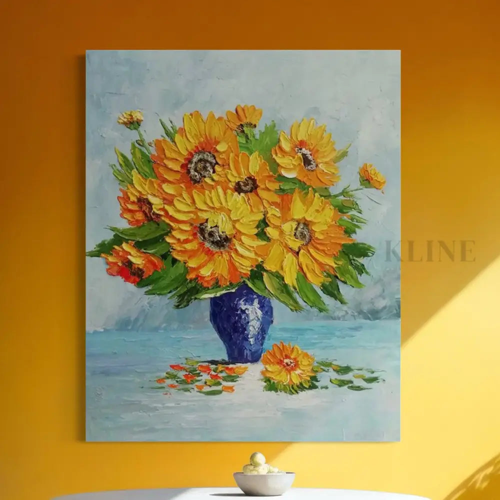 Stillness in Petals - Hand Painting