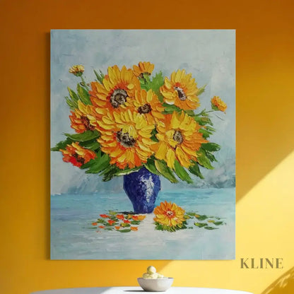 Stillness in Petals - Hand Painting