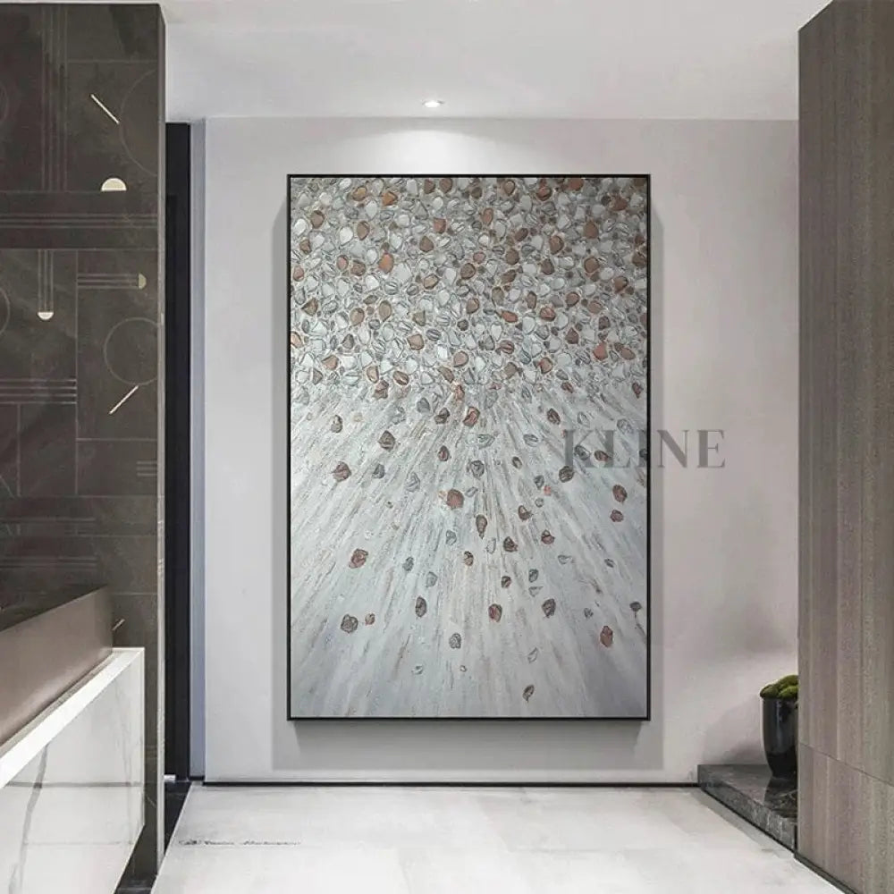 Stones Become Light - Hand Painting