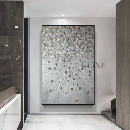 Stones Become Light - Hand Painting
