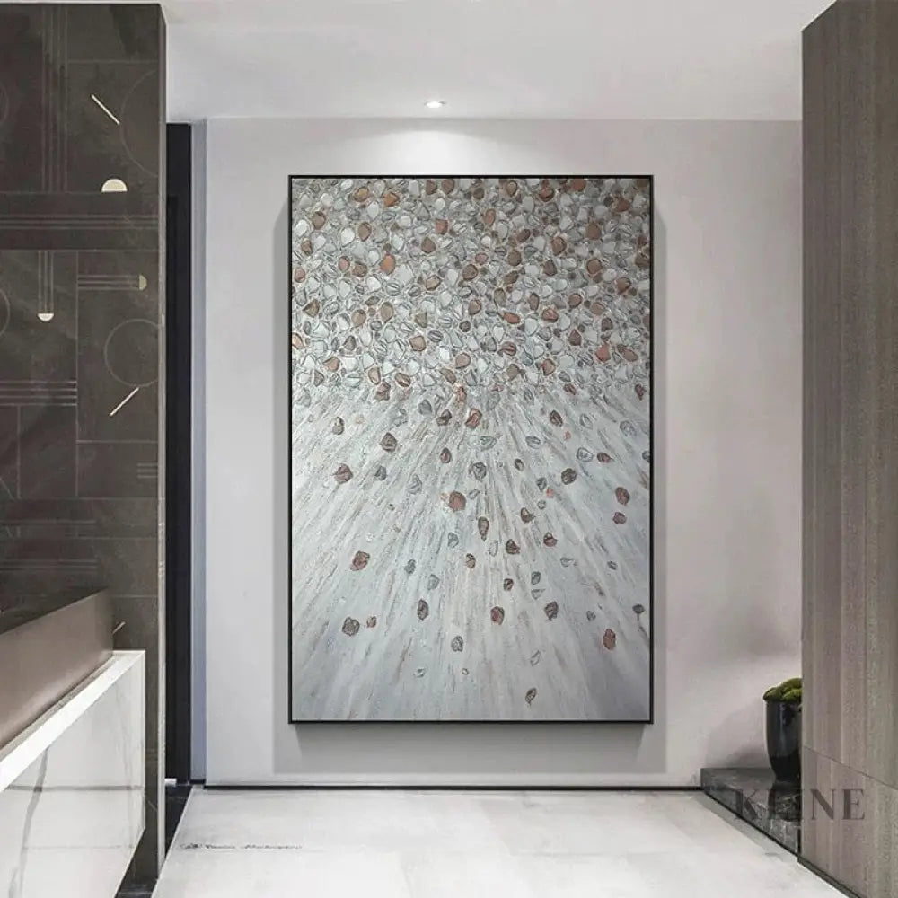 Stones Become Light - Hand Painting 