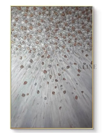 Stones Become Light - Hand Painting