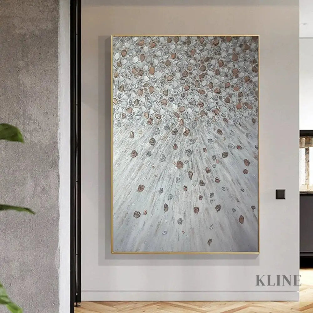 Stones Become Light - Hand Painting