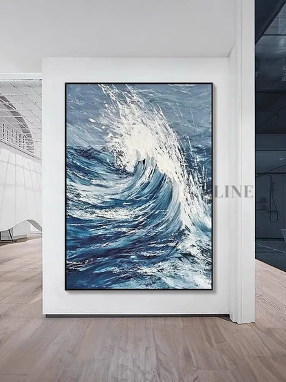 Storms and Waves - Hand Painting