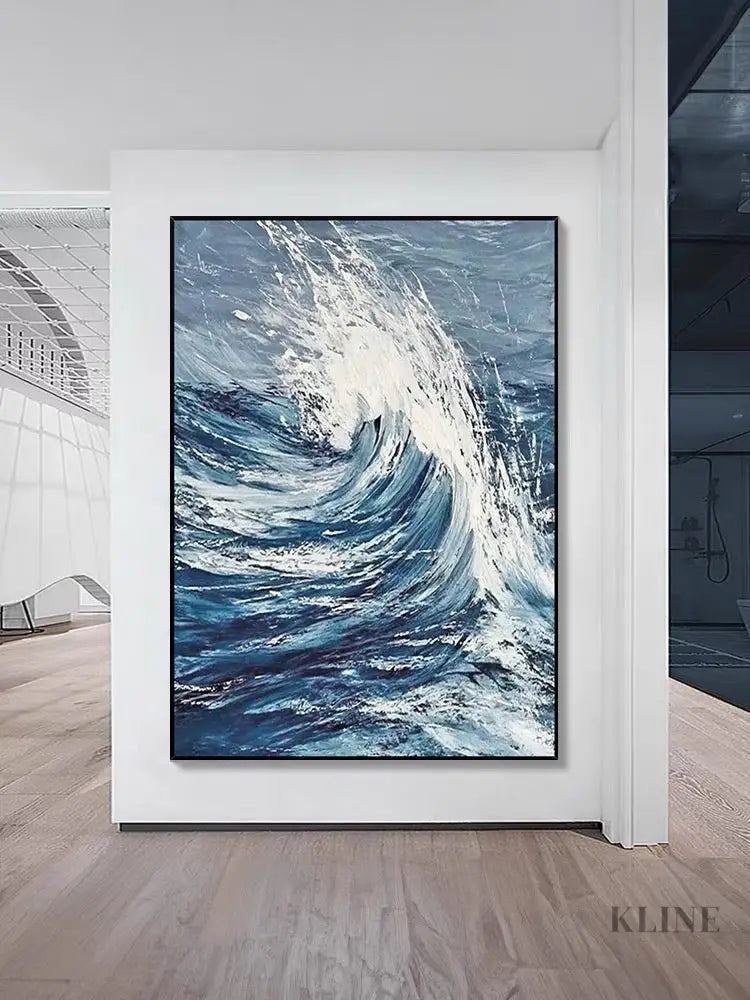 Storms and Waves - Hand Painting
