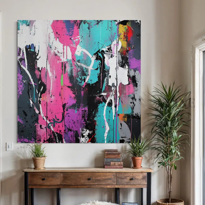 Street Energy Abstract - Hand Painting