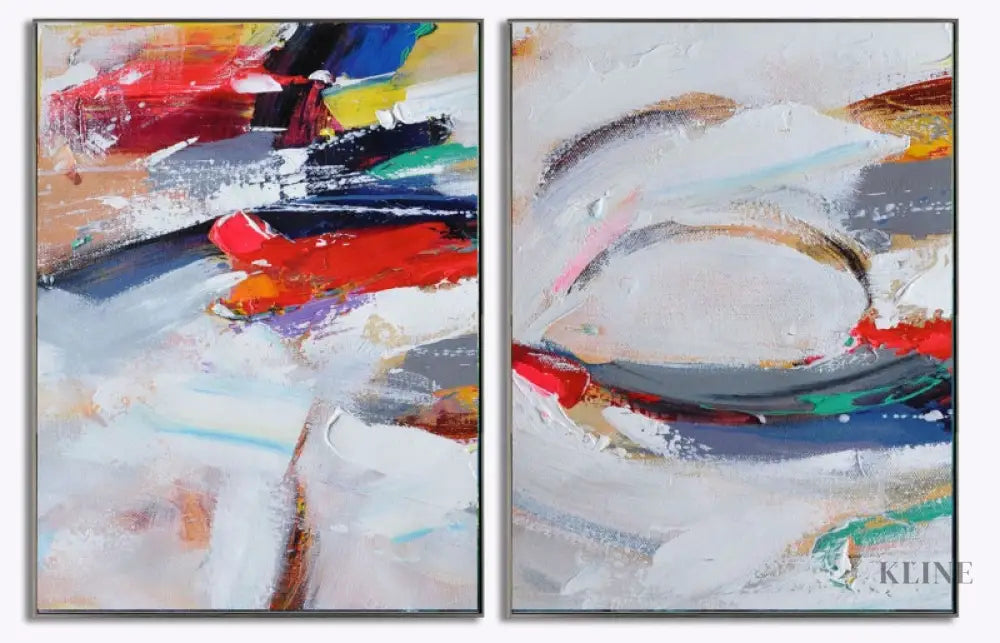 Strike - Kline Collective Conjunto de lienzo (2PCS)