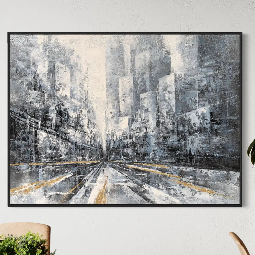 Strokes - Hand Painting ダイニングルームのウォールアート