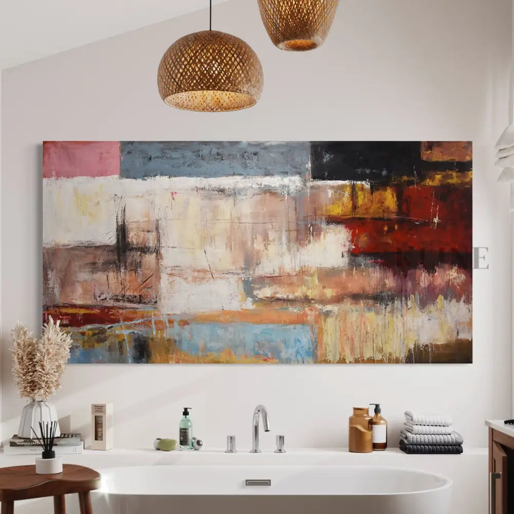 Strokes of Perfection - Hand Painting Bedroom Wall Art