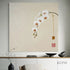 Subtle Oriental Flow - Hand Painting