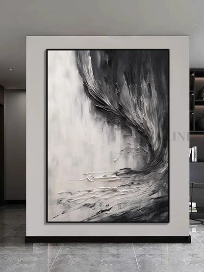Suddenly Darkened - Hand Painting