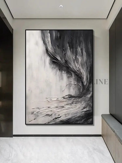 Suddenly Darkened - Hand Painting