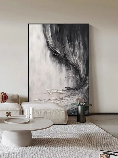 Suddenly Darkened - Hand Painting
