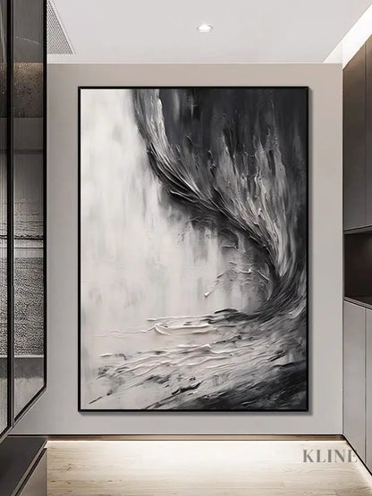 Suddenly Darkened - Hand Painting