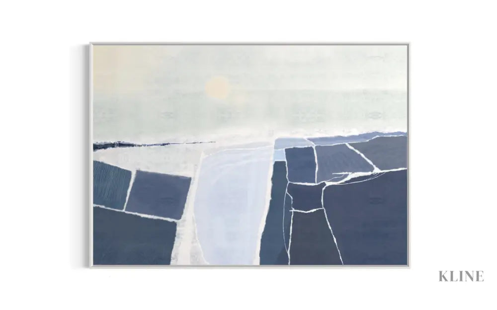 Summer Blues - Hand Painting 