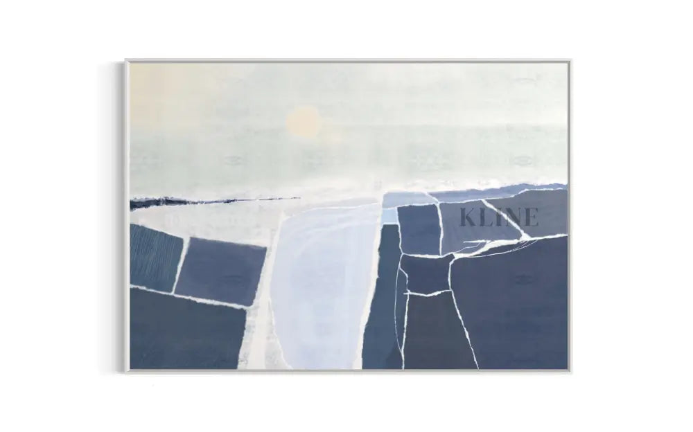 Summer Blues - Hand Painting Original Paintings for Sale