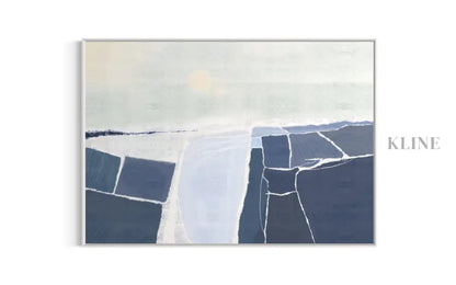 Summer Blues - Hand Painting