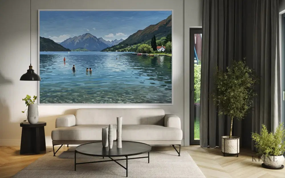 Summer Haven’s Glimmer - Hand Painting