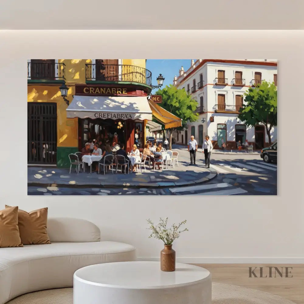 Summer of Sevilla - Hand Painting