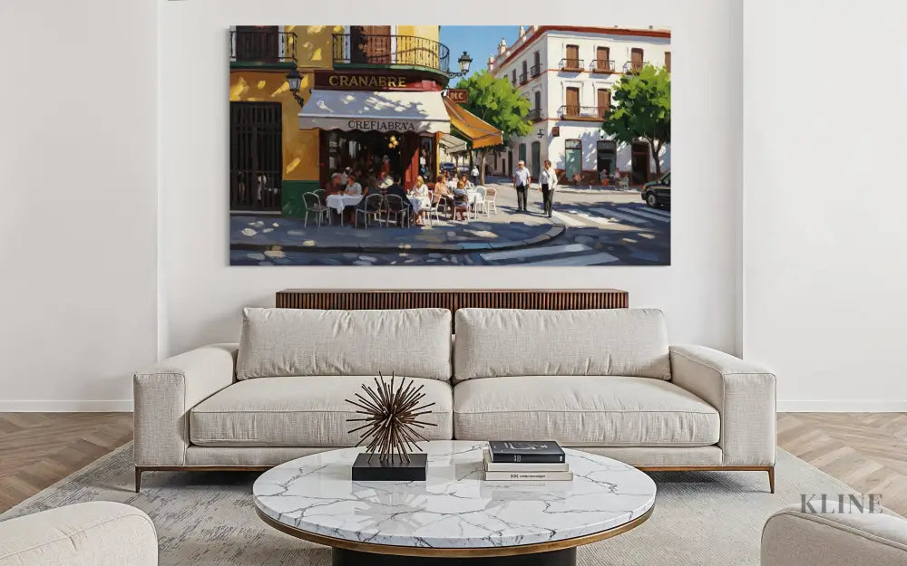 Summer of Sevilla - Hand Painting