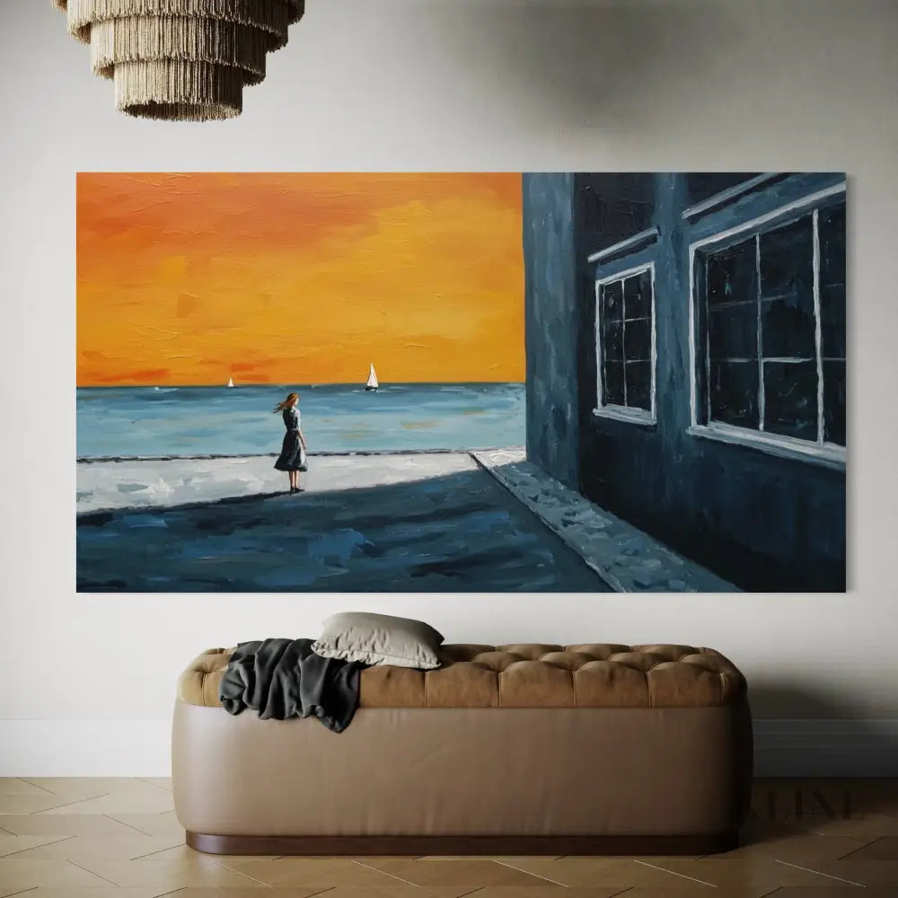 Summer Sailing - Hand Painting 