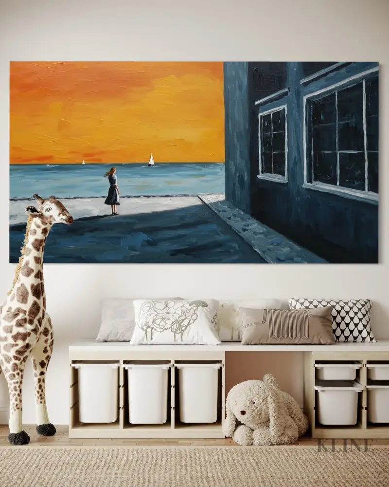 Summer Sailing - Hand Painting 
