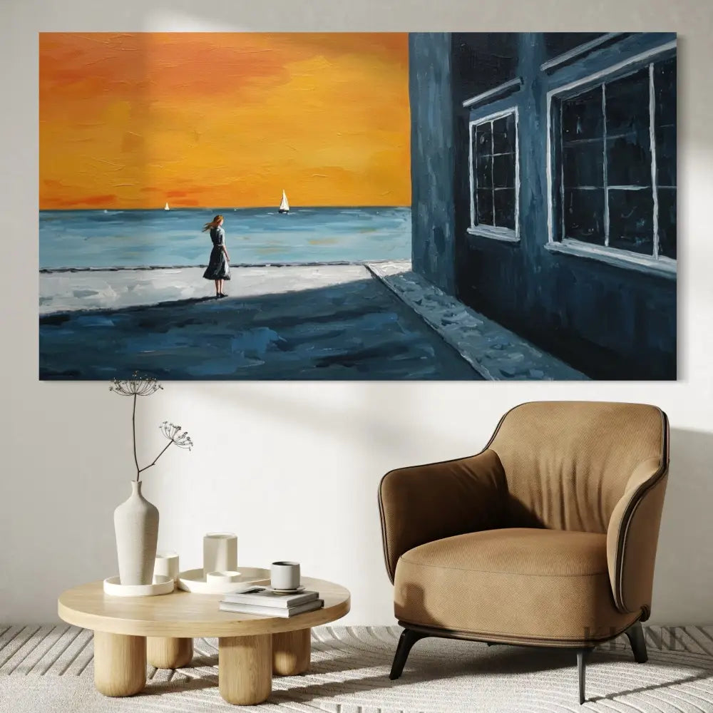 Summer Sailing - Hand Painting