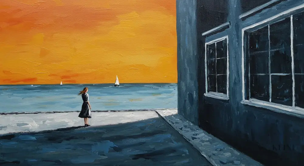 Summer Sailing - Hand Painting