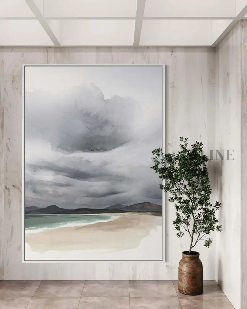 Summer Storm - Hand Painting