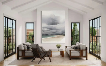 Summer Storm - Hand Painting