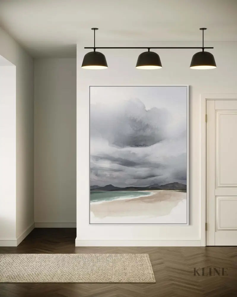 Summer Storm - Hand Painting 