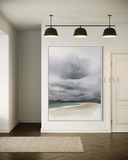 Summer Storm - Hand Painting