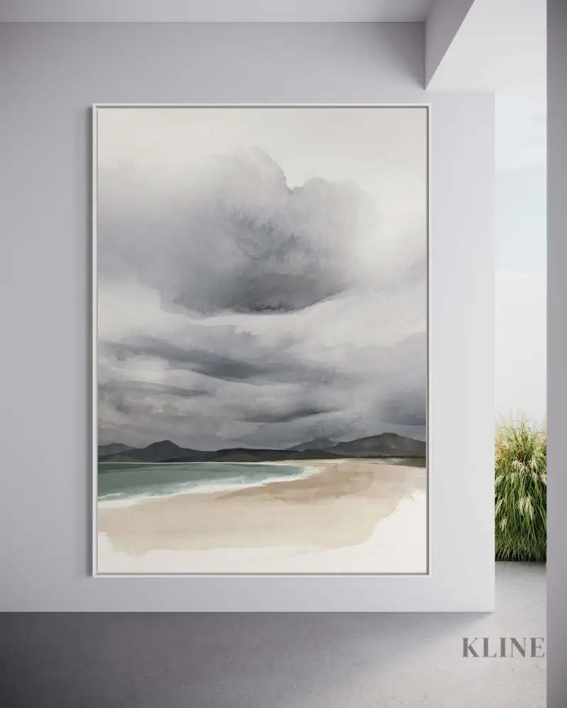 Summer Storm - Hand Painting