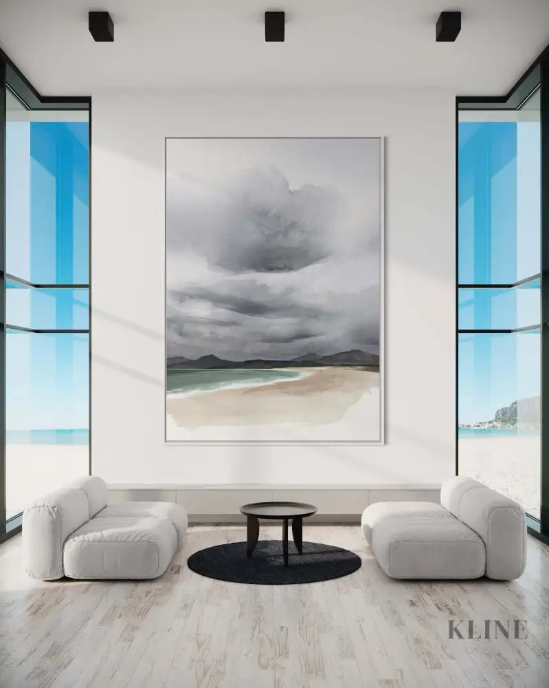 Summer Storm - Hand Painting
