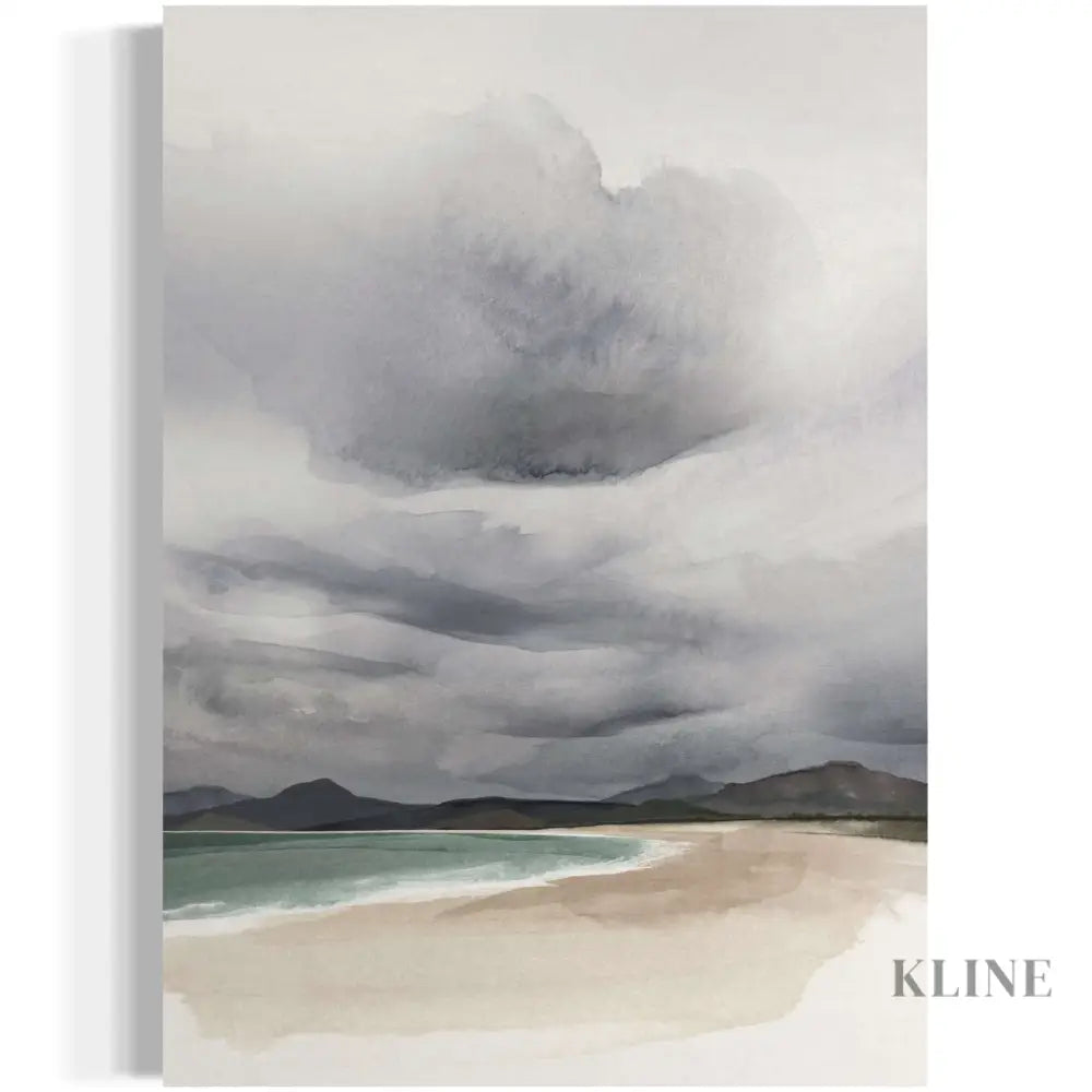 Summer Storm - Hand Painting 