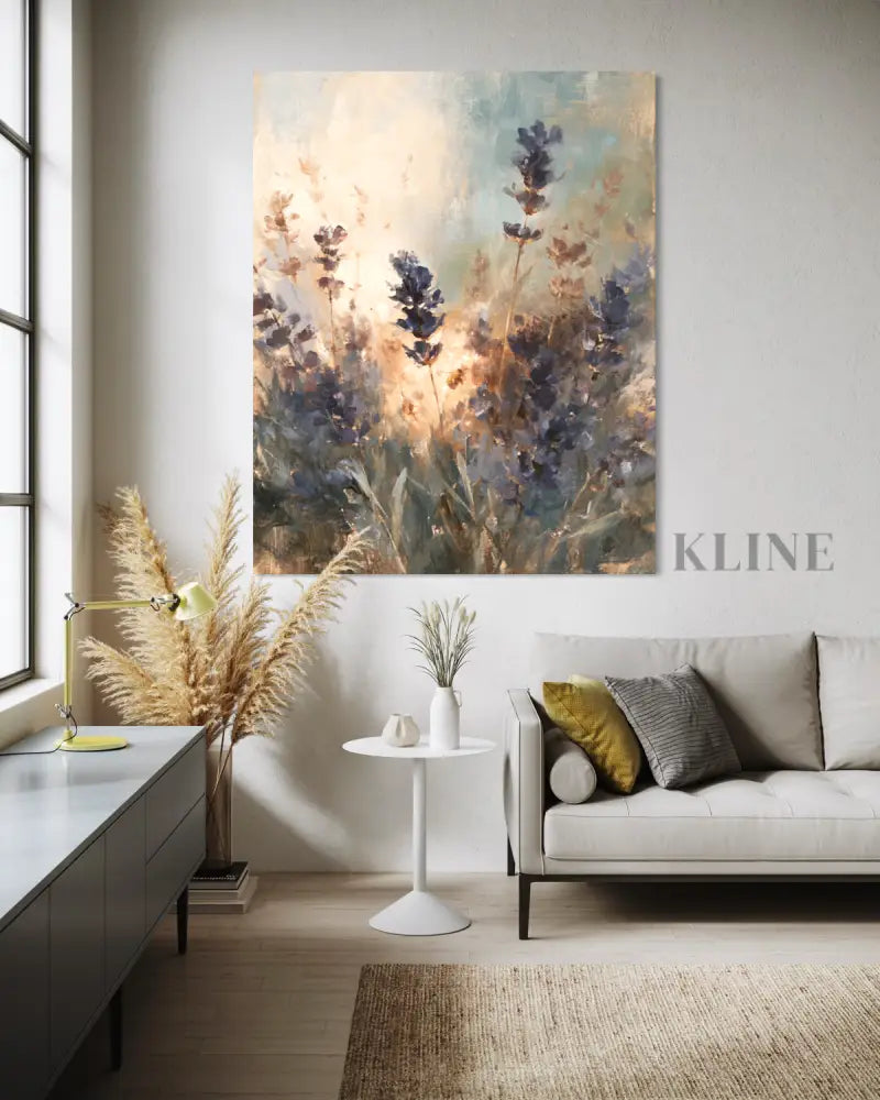 Summer’s Little Visitor - Hand Painting Vertical Wall Art & Paintings